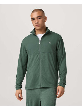 Vuori Vuori Sunday Element Track Jacket (Mens) | Agate Green Heather