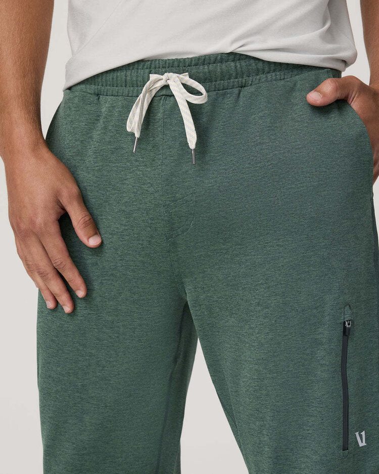Vuori Vuori Sunday Performance Jogger 28" (Mens) | Agate Green Heather
