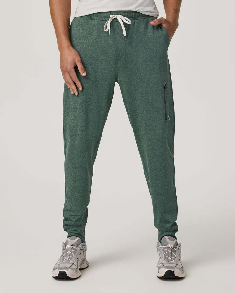 Vuori Vuori Sunday Performance Jogger 28" (Mens) | Agate Green Heather