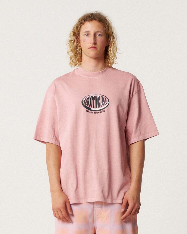 Critical Slide Society Critical Slide Buzzed Tee (Unisex) | Dusty Coral