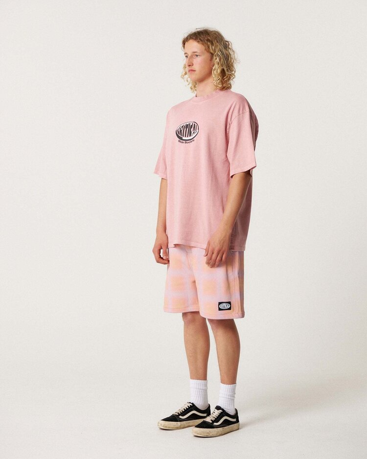 Critical Slide Society Critical Slide Buzzed Tee (Unisex) | Dusty Coral