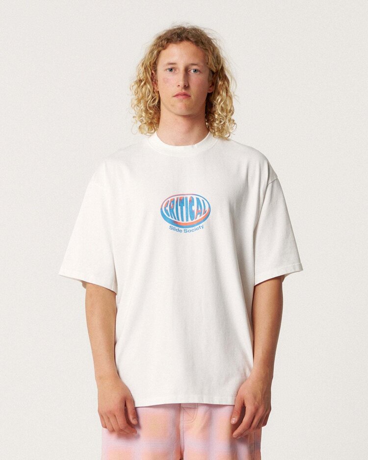 Critical Slide Society Critical Slide Buzzed Tee (Unisex) | Vintage White