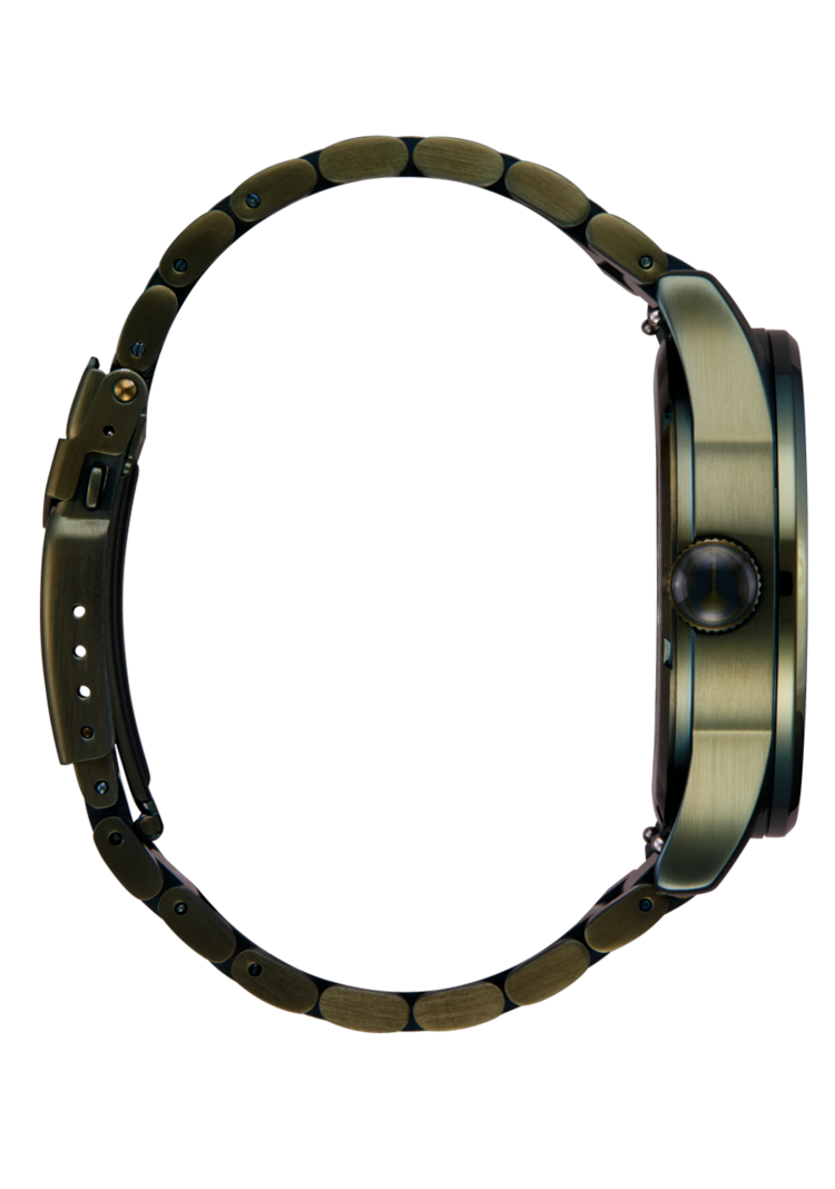 Nixon Nixon Sentry Stainless Steel | Dark Olive/Black