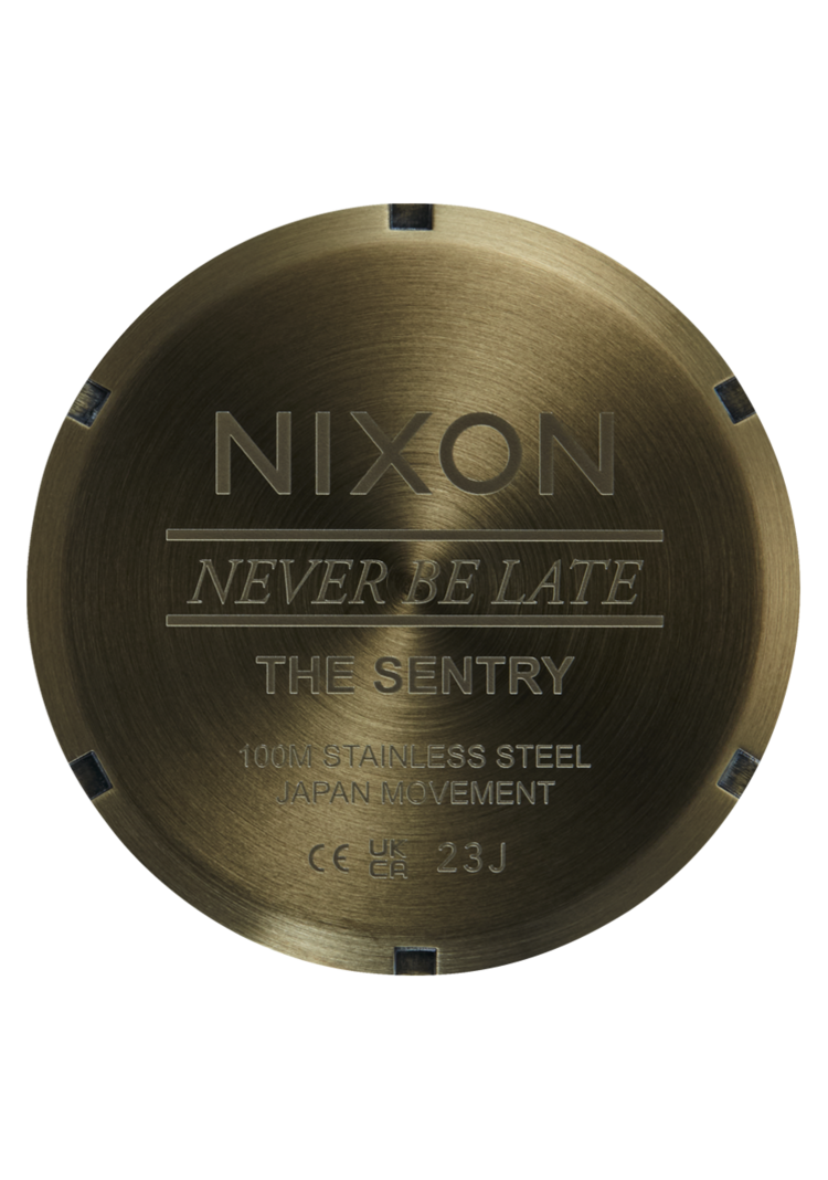 Nixon Nixon Sentry Stainless Steel | Dark Olive/Black
