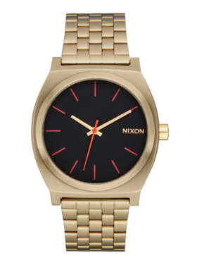 Nixon Nixon Time Teller| Yellow Gold/Black/Red