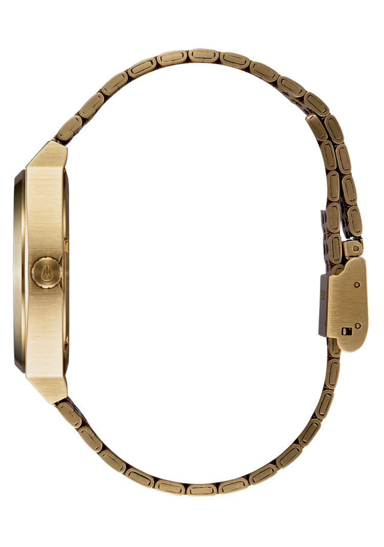 Nixon Nixon Time Teller| Yellow Gold/Black/Red