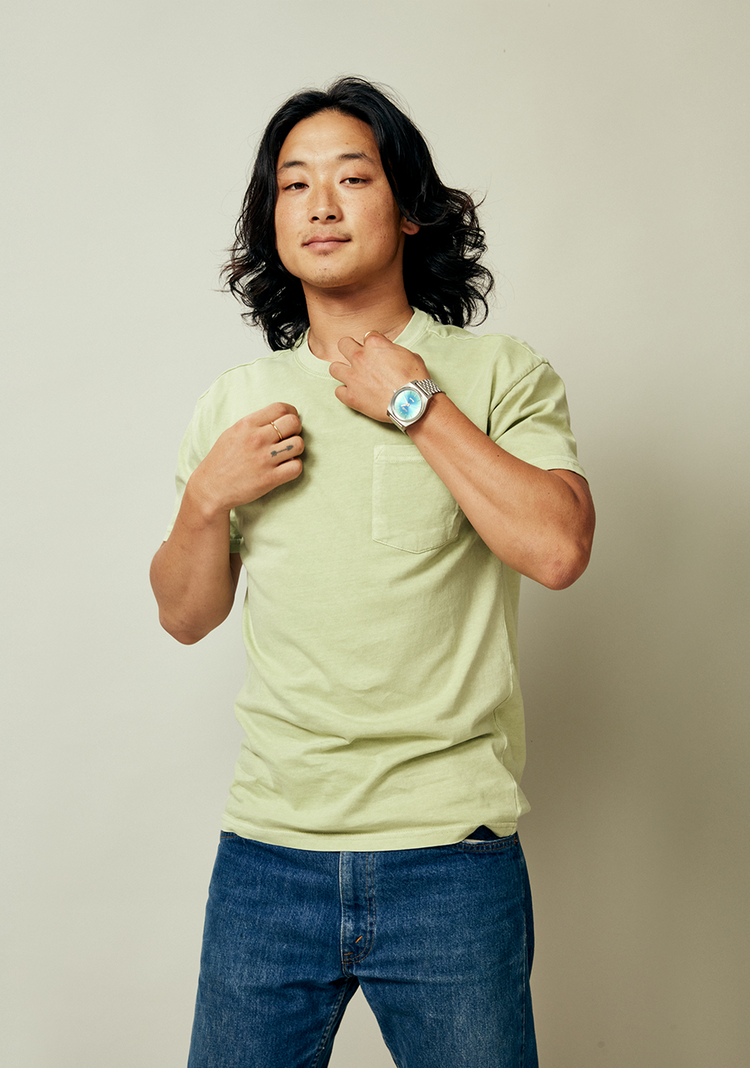 Nixon Nixon Time Teller Solar| Silver/Rainbow