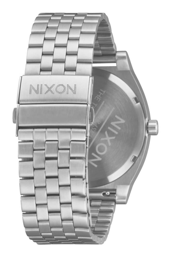 Nixon Nixon Time Teller Solar| Silver/Rainbow