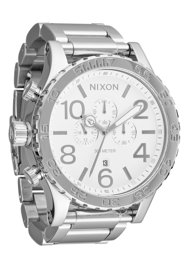 Nixon Nixon 51-30 Chrono| High Polish/White