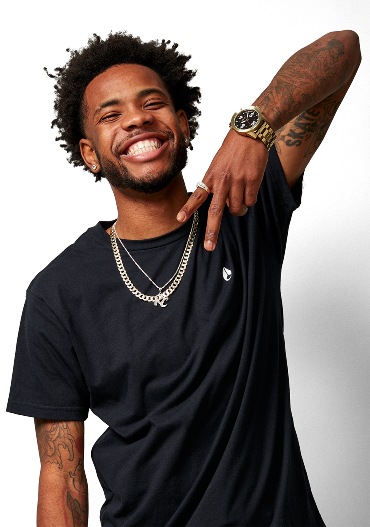 Nixon Corporal Stainless Steel| Yellow Gold/Black - The Drop Rideshop