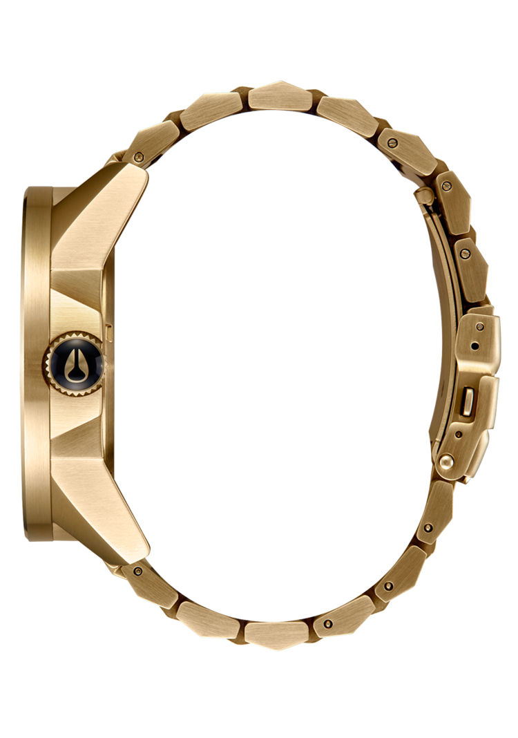 Nixon Nixon Corporal Stainless Steel| Yellow Gold/Black