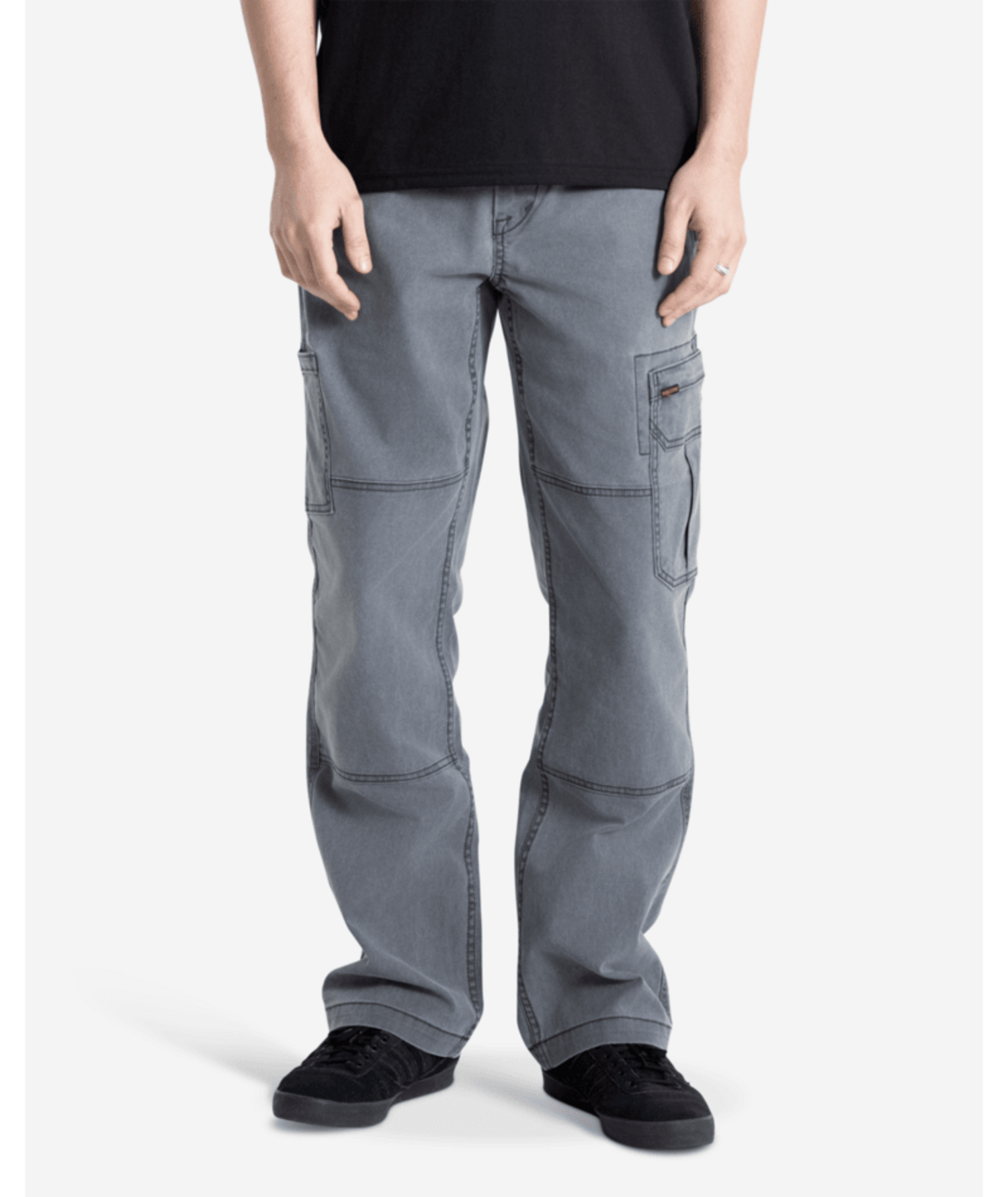 Volcom Gage Work Pant (Mens) | Antique Black - The Drop Rideshop
