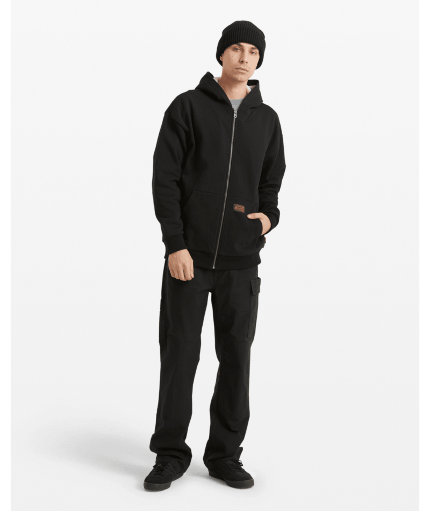 Volcom Axestone Workwear Lined Fleece (Mens) | Black - The Drop