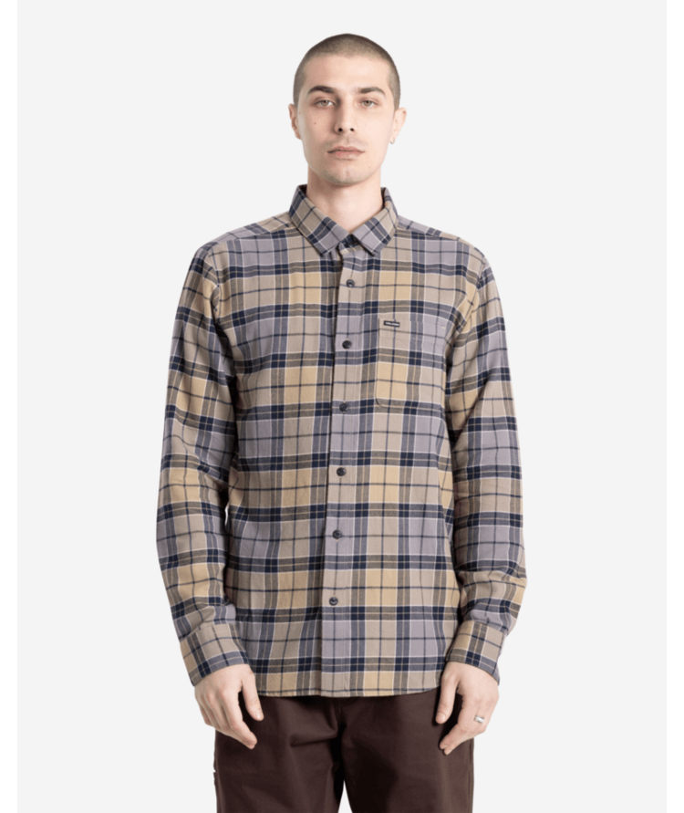 Volcom Volcom Cadenplaid Ls (Mens) | Khaki