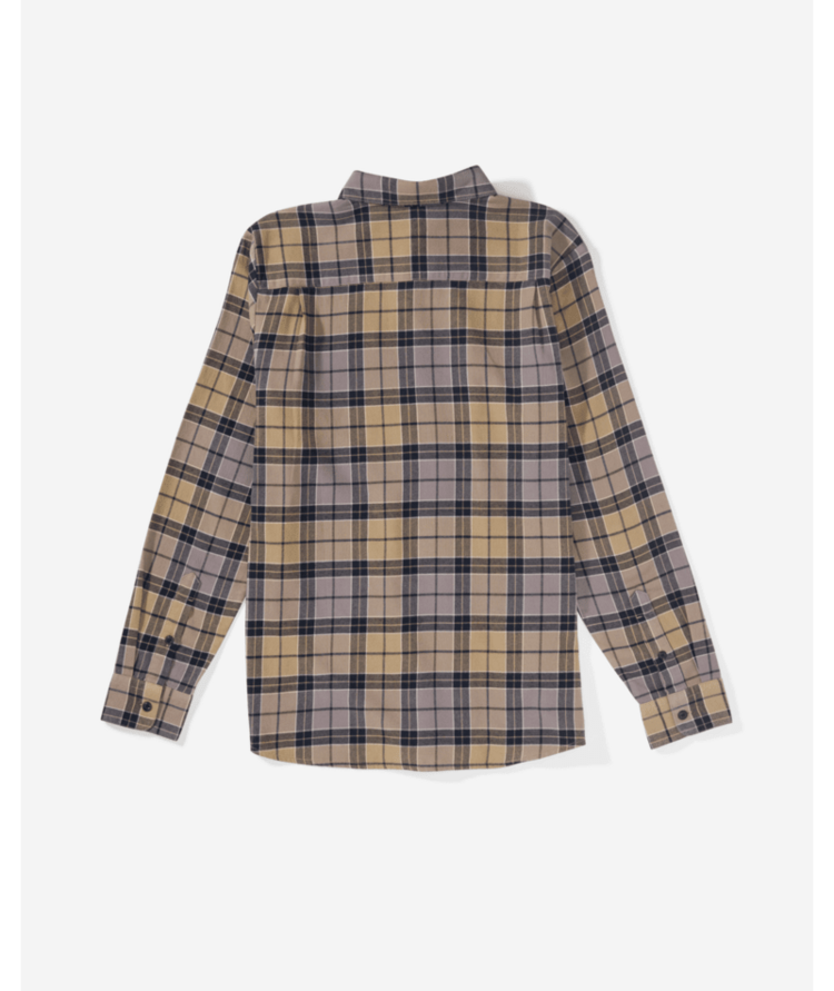 Volcom Volcom Cadenplaid Ls (Mens) | Khaki