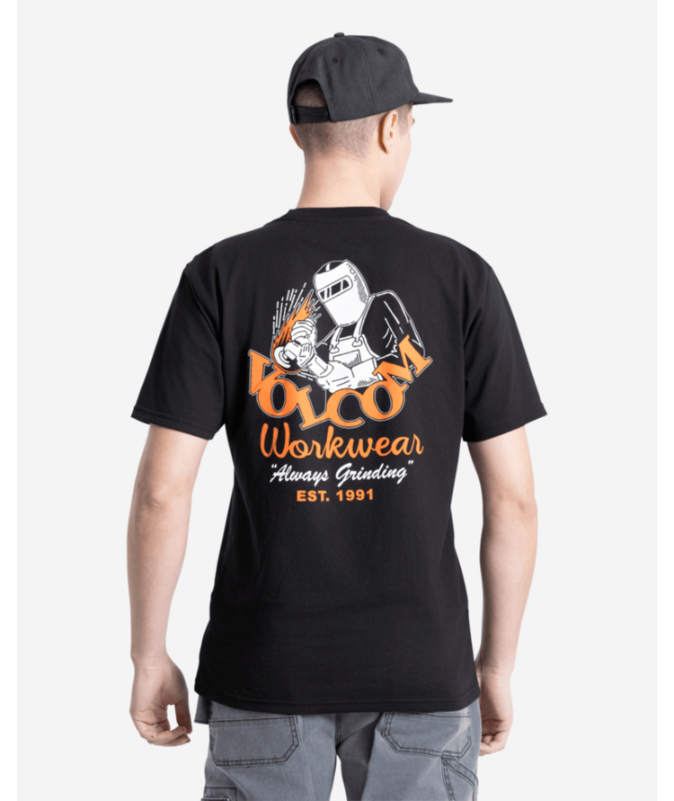 Volcom Volcom Grindit Sst (Mens) | Black