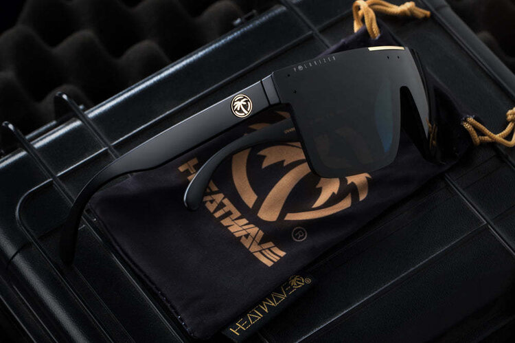 Heatwave Heatwave Quatro Z87 Black/Gold Bar | Black Polarized