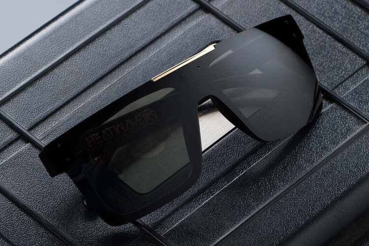 Heatwave Heatwave Quatro Z87 Black/Gold Bar | Black Polarized