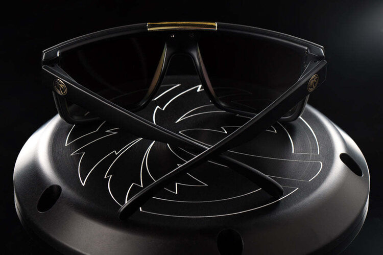 Heatwave Heatwave Quatro Z87 Black/Gold Bar | Black Polarized