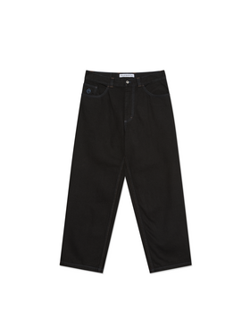 Polar Polar Big Boy Pants | Black/Blue Stitch