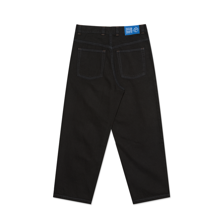Polar Polar Big Boy Pants | Black/Blue Stitch