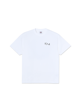 Polar Polar Happy Sad Fill Logo Tee | White