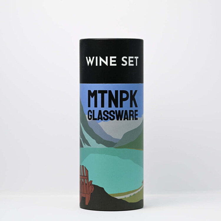 MTNPK MTNPK Wine Set | Lake Louise/Three Sisters