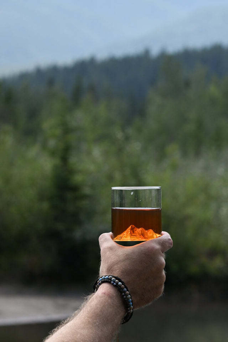 MTNPK MTNPK Tumbler Glass | Three Sisters