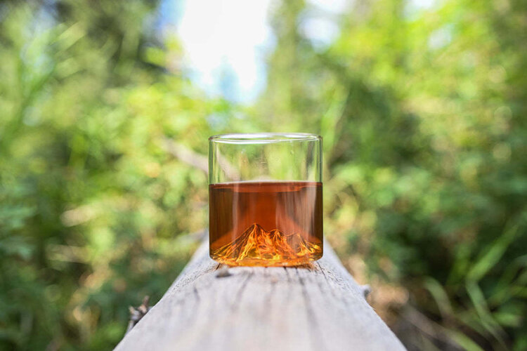 MTNPK MTNPK Tumbler Glass | Three Sisters