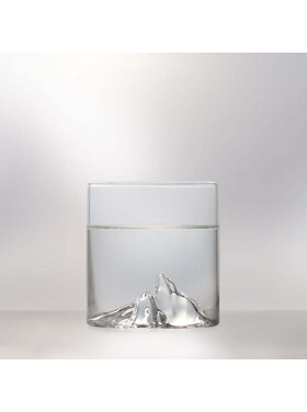 MTNPK MTNPK Tumbler Glass | Black Tusks