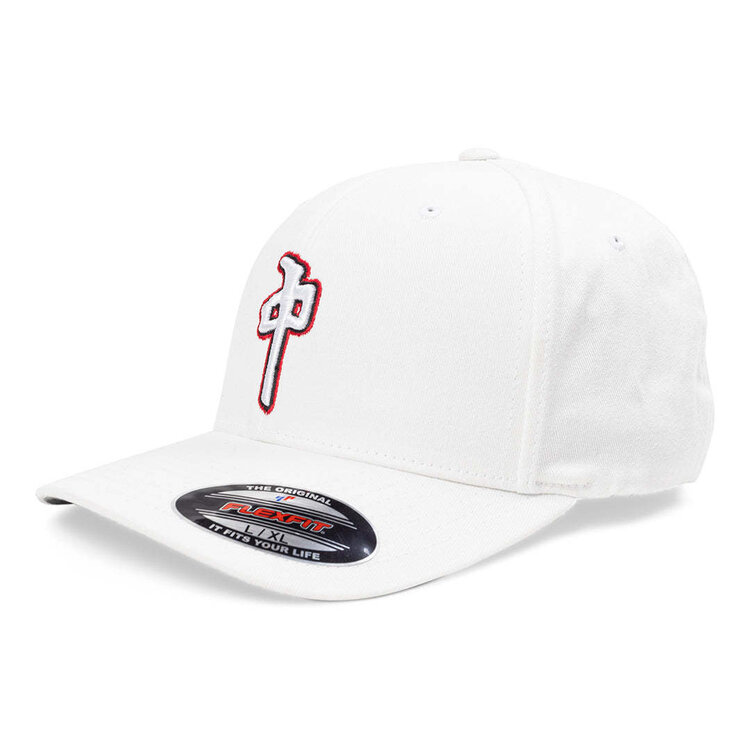Red Dragon Supply Rds Flexfit Og Puffy Grande (Mens) | White/Red