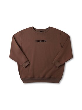 Former Former Legacy Embroidered Crew (Mens) | Chocolate