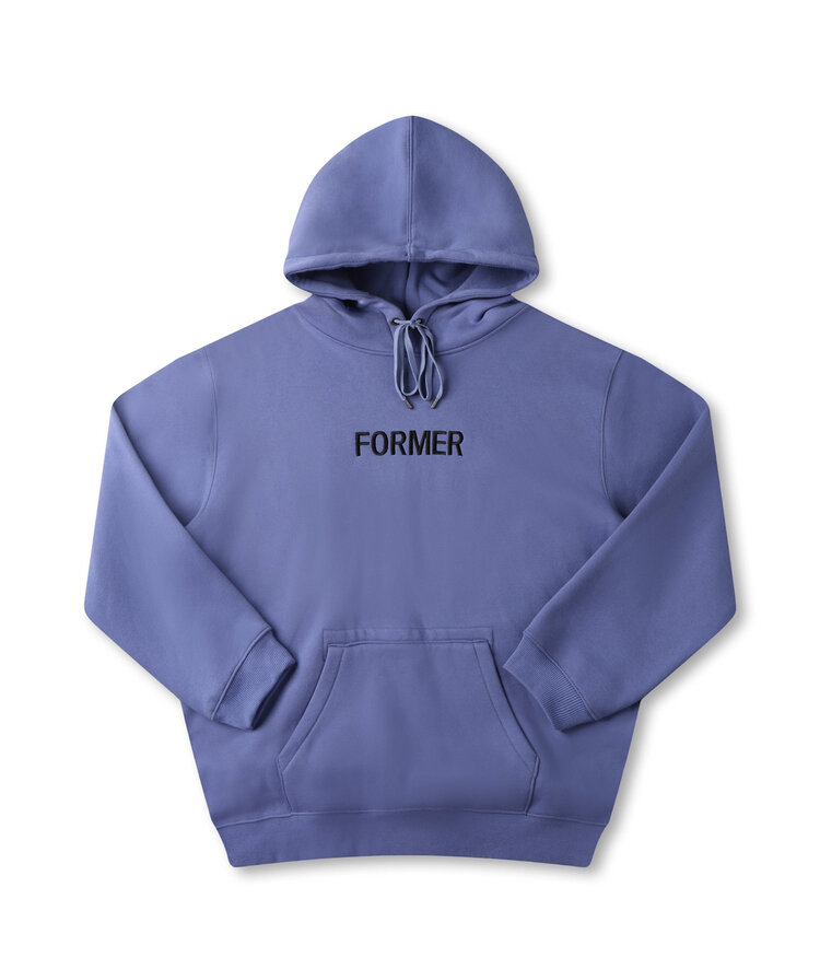 Former Former Legacy Embroidered Hood (Mens) | Violet