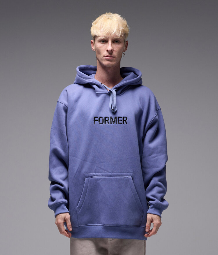 Former Former Legacy Embroidered Hood (Mens) | Violet