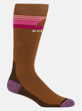 Burton Burton Emblem Midweight Socks 2026 (Womens) | Chestnut Brown