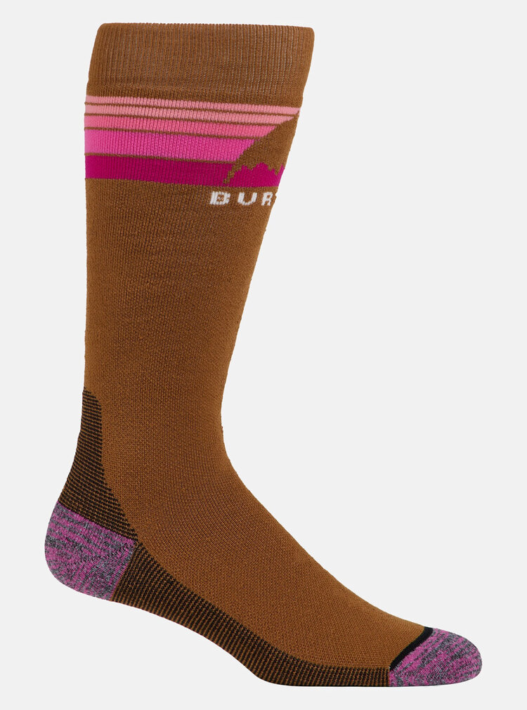 Burton Burton Emblem Midweight Socks 2026 (Womens) | Chestnut Brown