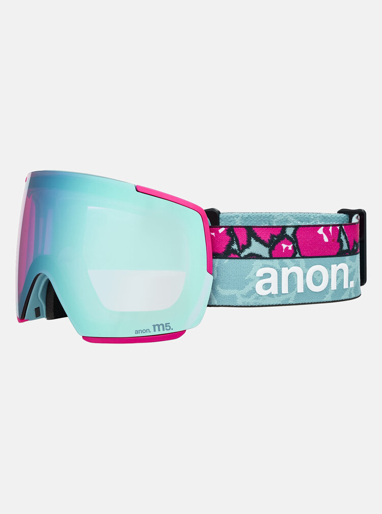 Anon Anon M5 Goggles 2026 | Pink Tides/Perceive Variable Blue