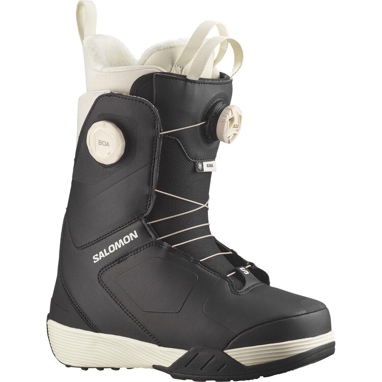 Salomon Salomon Kiana Dual Boa Boots (Womens) | Black/Black/Vanilla Ice