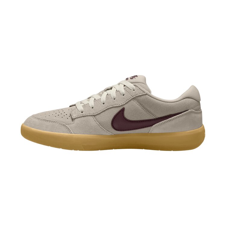Nike SB Nike Sb Force 58 (Mens) | Cream II/Burgundy Crush-Gum
