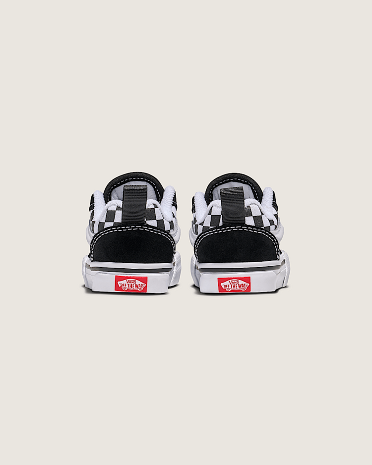 Vans Vans Knu Skool Elastic (Toddler) | Check Black/True White