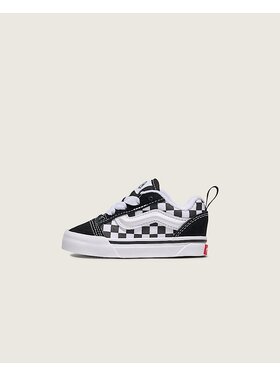 Vans Vans Knu Skool Elastic (Toddler) | Check Black/True White