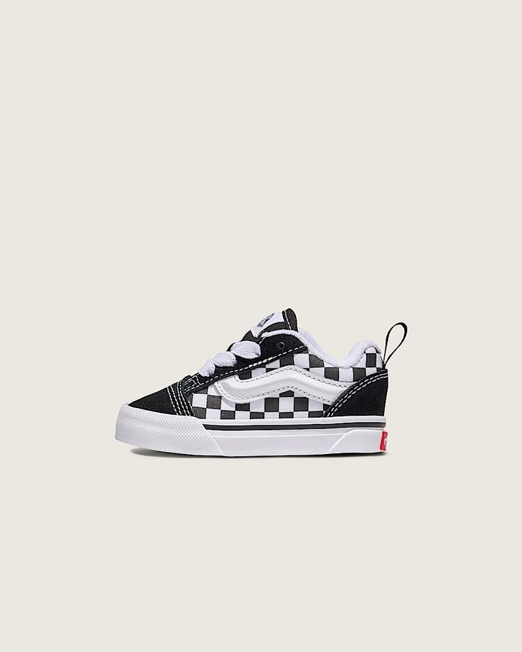 Vans Vans Knu Skool Elastic (Toddler) | Check Black/True White