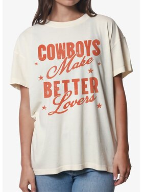 Girl Dangerous Girl Dangerous Cowboys Make Better Lovers Os Tee | Off White