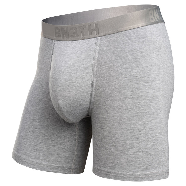 BN3TH Bn3Th Essentials Boxer Brief Solid | Heather Grey