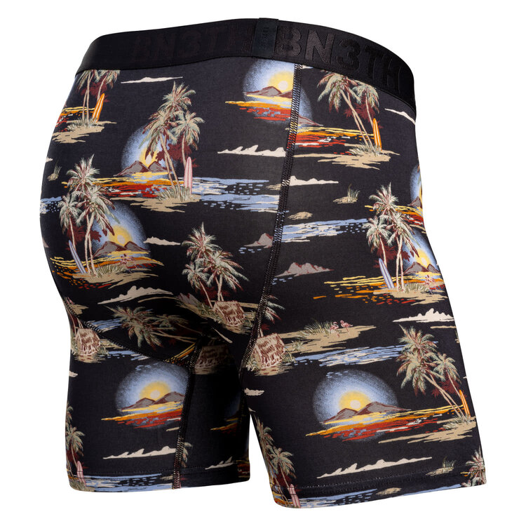 BN3TH Bn3Th Classic Icon Boxer Brief Print | Tropical Landscape-Black