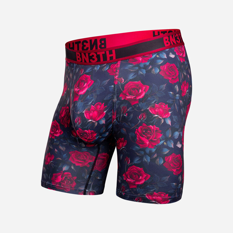 BN3TH Bn3Th Flex Max Boxer Brief | Roses-Dark Navy