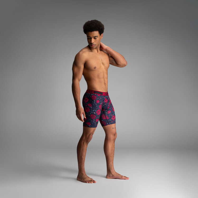 BN3TH Bn3Th Flex Max Boxer Brief | Roses-Dark Navy