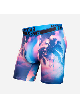 BN3TH Bn3Th Flex Max Boxer Brief | Smokey Palms-Blue Lolite
