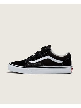 Vans Vans Old Skool Velcro (Unisex)|(Suede/Canvas) Black/True White