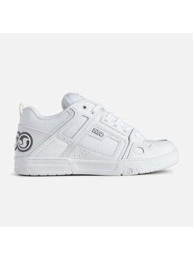 DVS Dvs Comanche (Mens) | White/White/Grey Leather